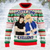 Girls Colorful Pattern Reindeer Snowflakes Christmas Potty Time Excellent For Unisex Ugly Christmas Sweater
