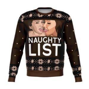 Girls Do Naughty List Ugly Christmas Sweater