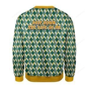 Gobble Me Swallow Me Turkey Ugly Christmas Sweater