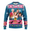 Golden Girls Blue Ugly Christmas Sweater