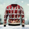Golden Retriever HT Ugly Christmas Sweater