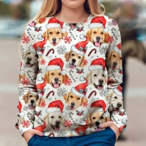 Golden Retriever Ugly Sweater