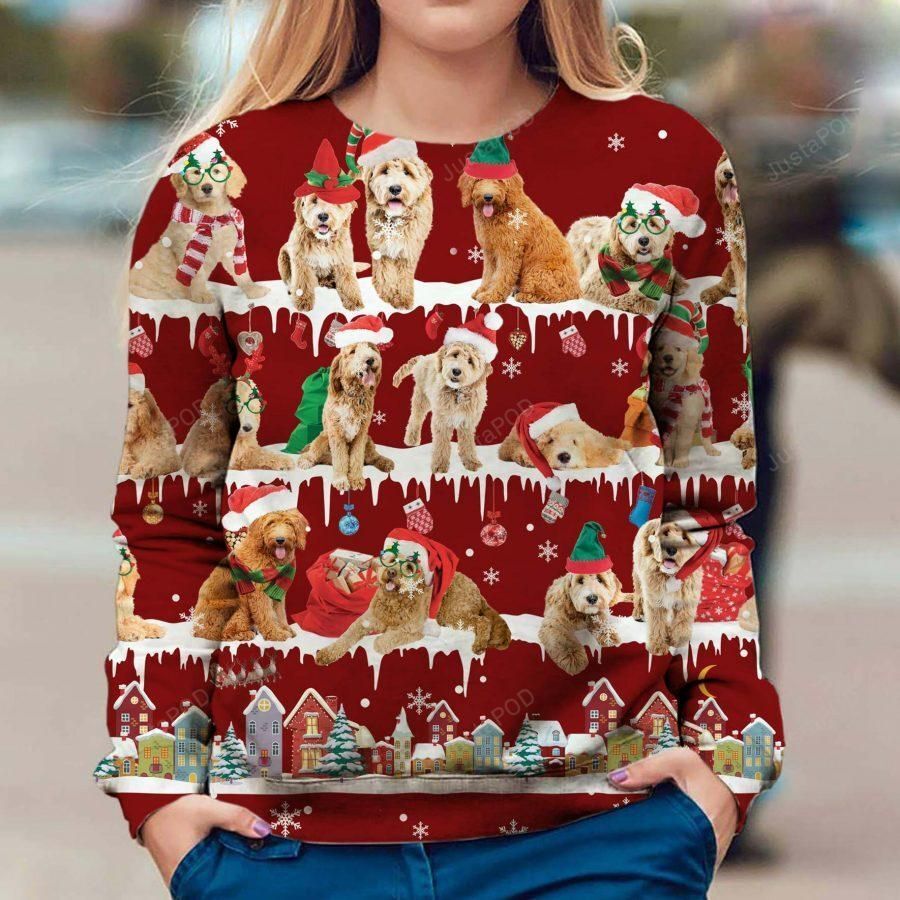 Goldendoodle Dog Ugly Christmas Sweater Goldendoodle Dog Ugly Christmas Sweater