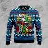 Grandpa Shark Ugly Christmas Sweater