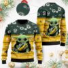 Green Bay Packers Baby Yoda Shirt For American Football Fans Ugly Christmas Sweater