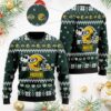 Green Bay Packers Cute The Snoopy Show Football Helmet 3D All Over Print Ugly Christmas Sweater