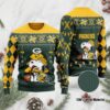 Green Bay Packers Funny Charlie Brown Peanuts Snoopy Ugly Christmas Sweater