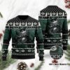 Green Bay Packers Jack Skellington Halloween Ugly Christmas Sweater