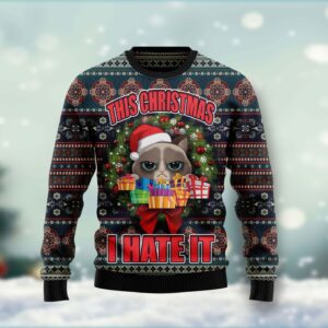 Grumpy Cat Ugly Christmas Sweater
