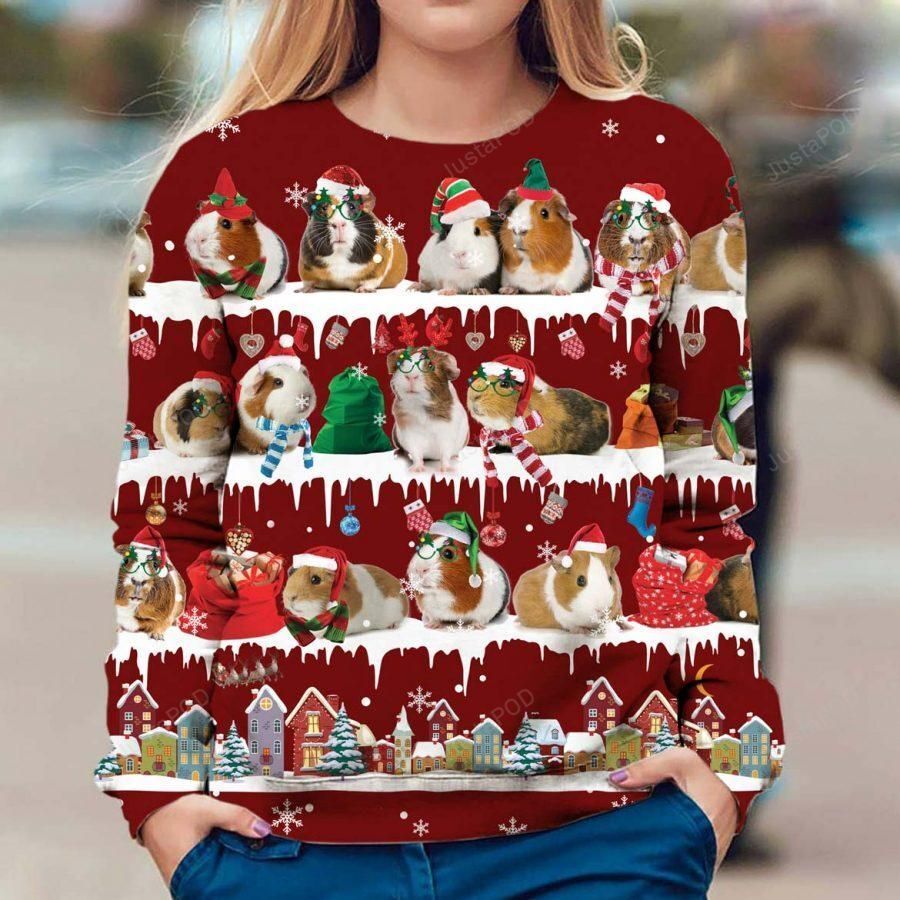 Guinea Pig Ugly Christmas Sweater Guinea Pig Ugly Christmas Sweater