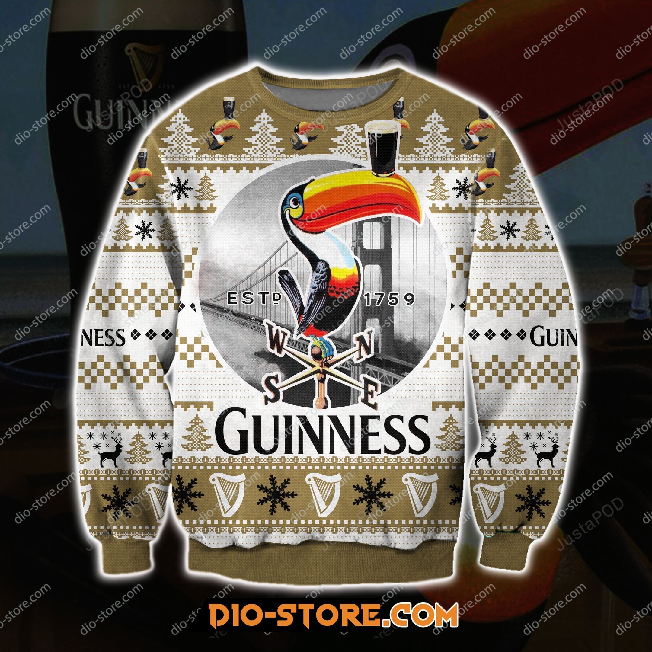 Guinness Beer 1759 Ugly Sweater Guinness Beer 1759 Ugly Sweater