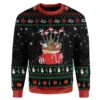 Guitars Santa Ugly Christmas Sweater