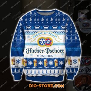 Hacker Pschorr Beer Ugly Sweater