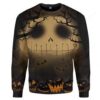 Halloween Night Pumpkin Ugly Christmas Sweater