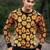 Halloween Pumpkin Ugly Christmas Sweater