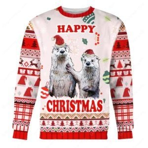 Happy Christmas Sloths Ugly Christmas Sweater