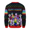 Happy Purride Cat LGBT Ugly Christmas Sweater
