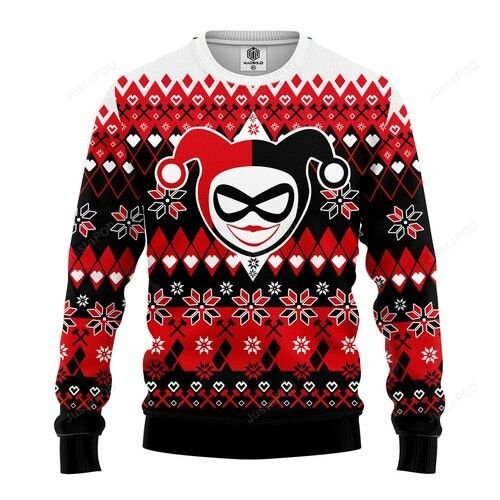 Harley Queen Suicide Squad Ugly Christmas Sweater Harley Queen Suicide Squad Ugly Christmas Sweater