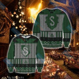 Harry Potter Cunning Like A Slytherin Ugly Christmas Sweater
