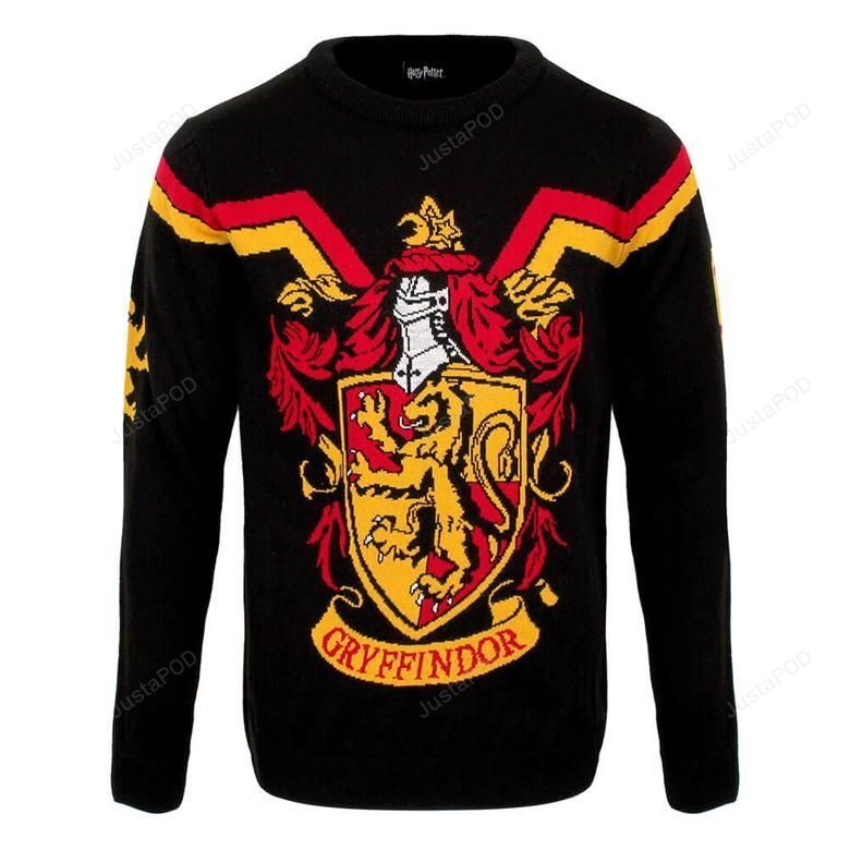 Harry Potter Gryffindor Ugly Sweater Harry Potter Gryffindor Ugly Sweater