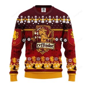 Harry Potter Gryffindor Xmas Ugly Christmas Sweater