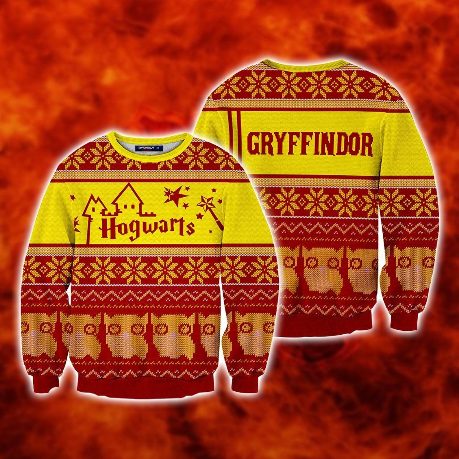 Harry Potter Grynffindor Hogwarts Christmas For Fans Ugly Christmas Sweater Harry Potter Grynffindor Hogwarts Christmas For Fans Ugly Christmas Sweater