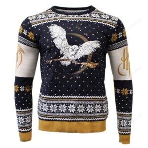 Harry Potter Hedwig Knitted Ugly Sweater