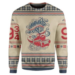Harry Potter Hogwarts Ugly Christmas Sweater