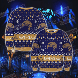 Harry Potter Ravenclaw House Ugly Christmas Sweater