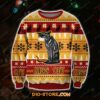 Hiss Off Cat For Unisex Ugly Christmas Sweater