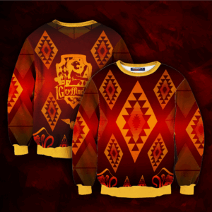 Hogwart Proud To Be A Gryffindor Harry Potter Ugly Christmas Sweater