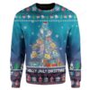 Holly Jawly Christmas Shark Tree For Unisex Ugly Christmas Sweater