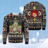 Horror Chucky Ugly I Hate People For Unisex Ugly Christmas Sweater