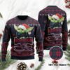 Houston Texans Cute Baby Yoda Grogu Ugly Christmas Sweater