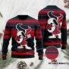 Houston Texans D Full Printed Sweater Shirt For Football Fan NFL Jersey Ugly Christmas Sweater