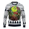 Houston Texans Grinch Hug Ugly Christmas Sweater