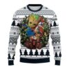 Houston Texans Groot Hug Ugly Christmas Sweater