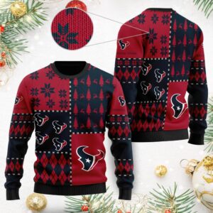 Houston Texans Ugly Christmas Sweaters Best Christmas Gift For Texans Fans