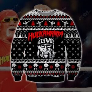Hulkamania Knitting Pattern 3d Print Ugly Sweater