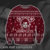 I Am Not Complete Knitting Pattern For Unisex Ugly Christmas Sweater