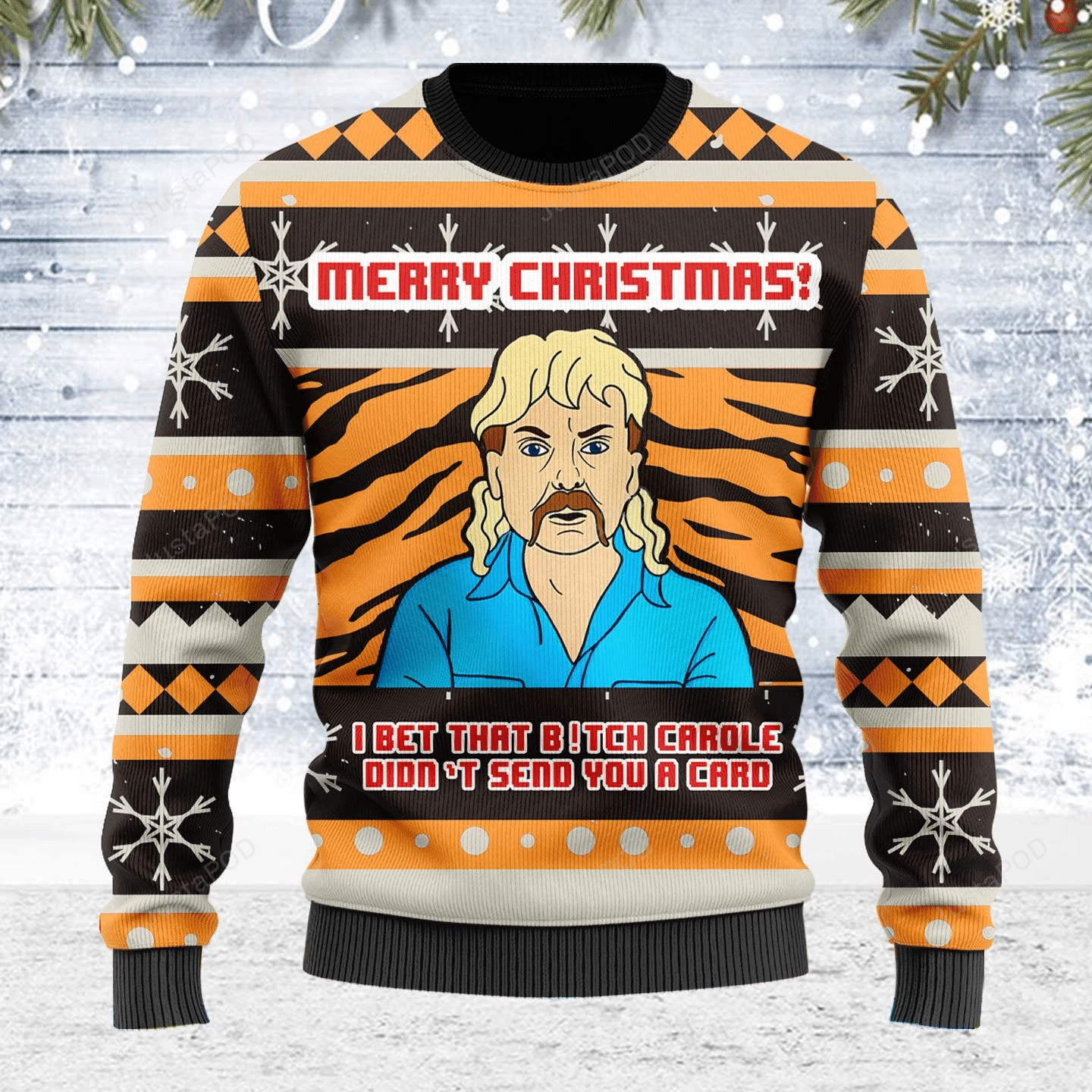I Bet That B!tch Didn’t Send You A Card Ugly Christmas Sweater I Bet That B!tch Didn’t Send You A Card Ugly Christmas Sweater