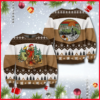 I Hate People Bear Beer Ugly Christmas Sweater