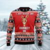 I Just Really Like Donkey OK Ugly Christmas Sweater