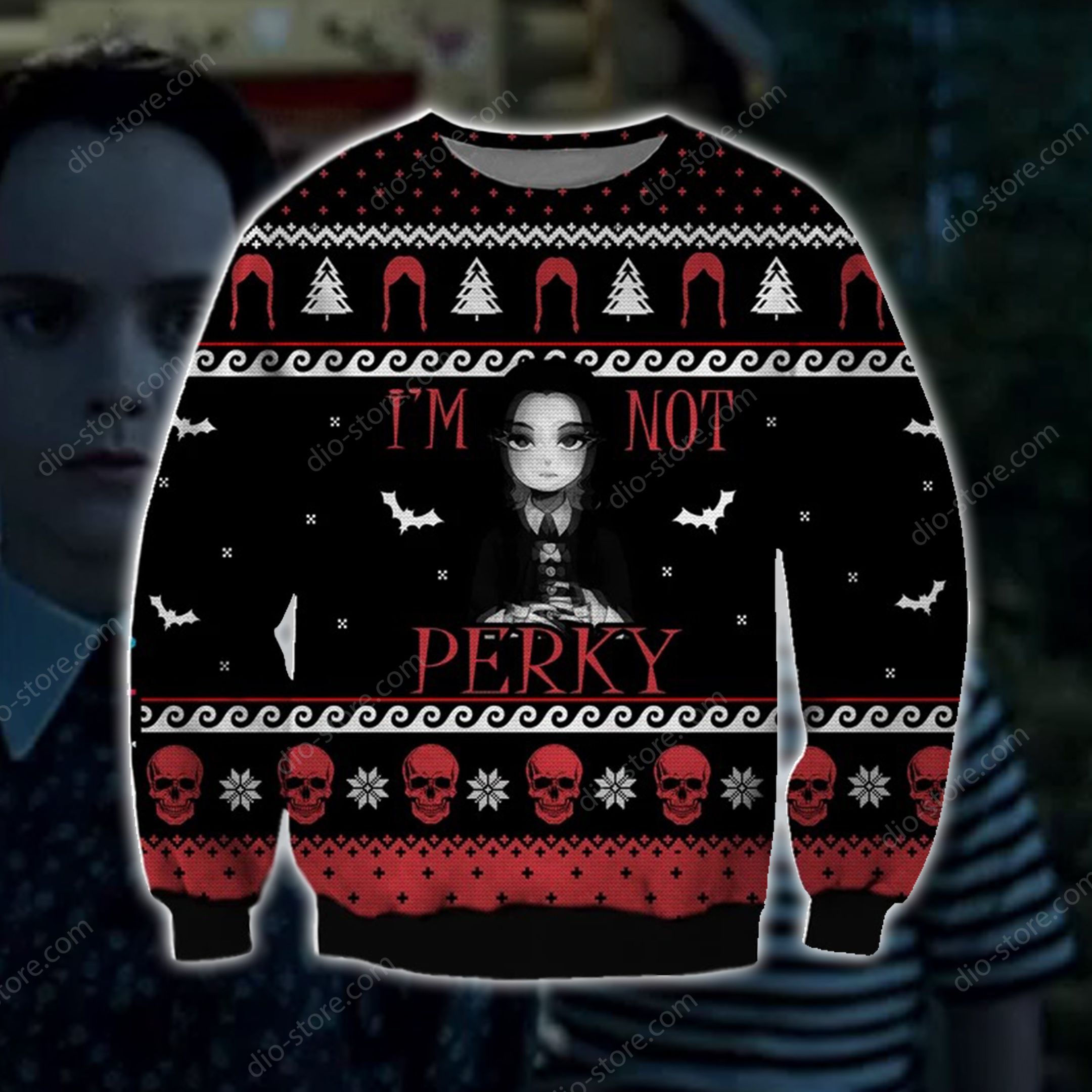 I’m Not Perky Knitting Pattern For Unisex Ugly Christmas Sweater I’m Not Perky Knitting Pattern For Unisex Ugly Christmas Sweater