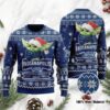 Indianapolis Colts Cute Baby Yoda Grogu Ugly Christmas Sweater