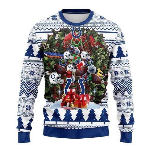 Indianapolis Colts Tree For Unisex Ugly Christmas Sweater Indianapolis Colts Tree For Unisex Ugly Christmas Sweater