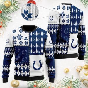 Indianapolis Colts Ugly Christmas Sweaters Best Christmas Gift For Colts Fans