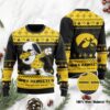 Iowa Hawkeyes Snoopy Dabbing Ugly Christmas Sweater