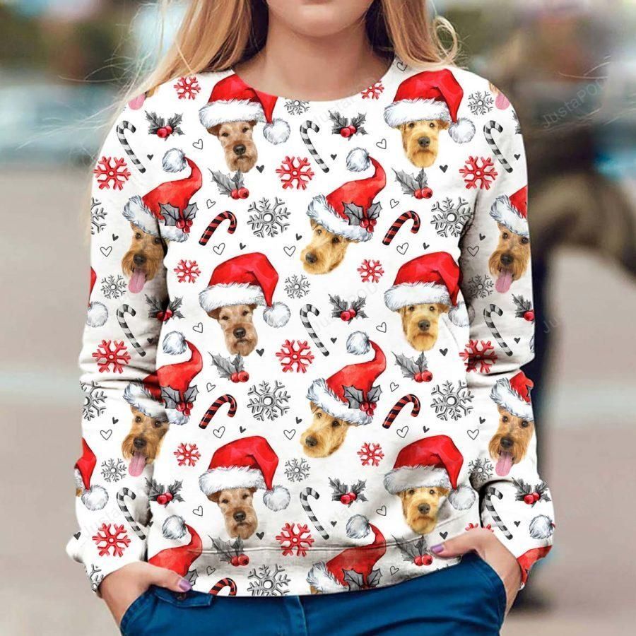 Irish Terrier Xmas Decor Ugly Christmas Sweater Irish Terrier Xmas Decor Ugly Christmas Sweater