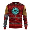 Iron Man Stark Industries Merry Christmas 3000 Ugly Christmas Sweater
